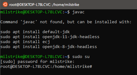 Apt install openjdk 8